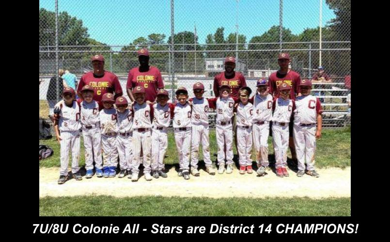 7U/8U All Stars are District 14 CHAMPIONS! 