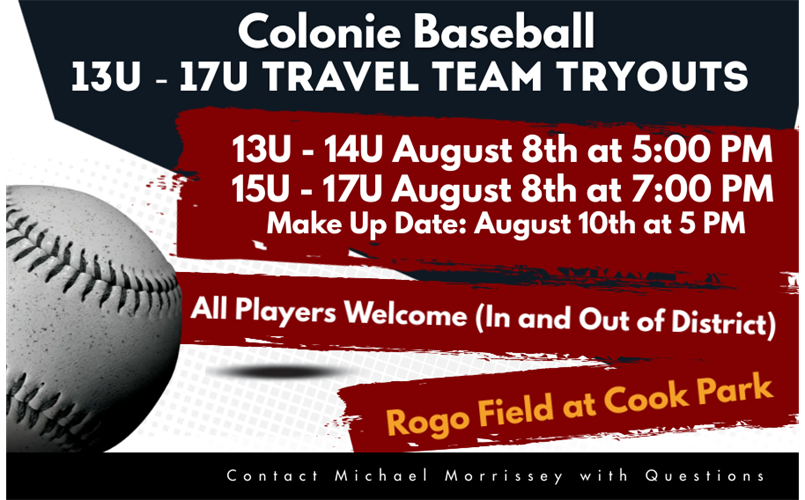 Colonie 13U-17U Tryouts