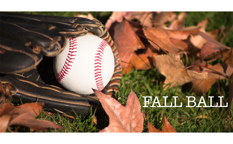 Fall Ball Registration Open!